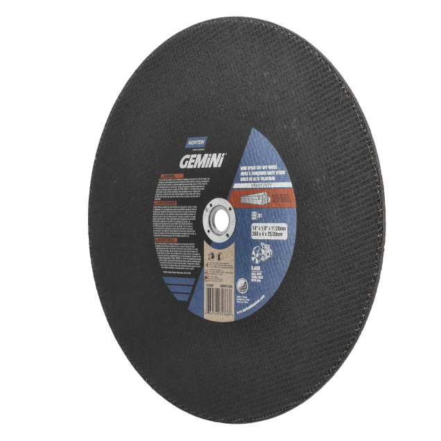 Norton Gemini High-Speed Cut-off Wheel - Type 01 - 14 X1/8 X1/20mm