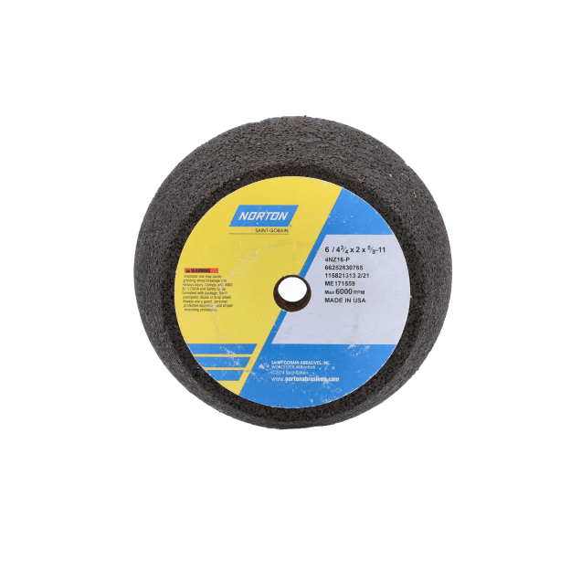Norton NorZon Plus Portable Snagging Wheel - Type 11 Flaring Cup