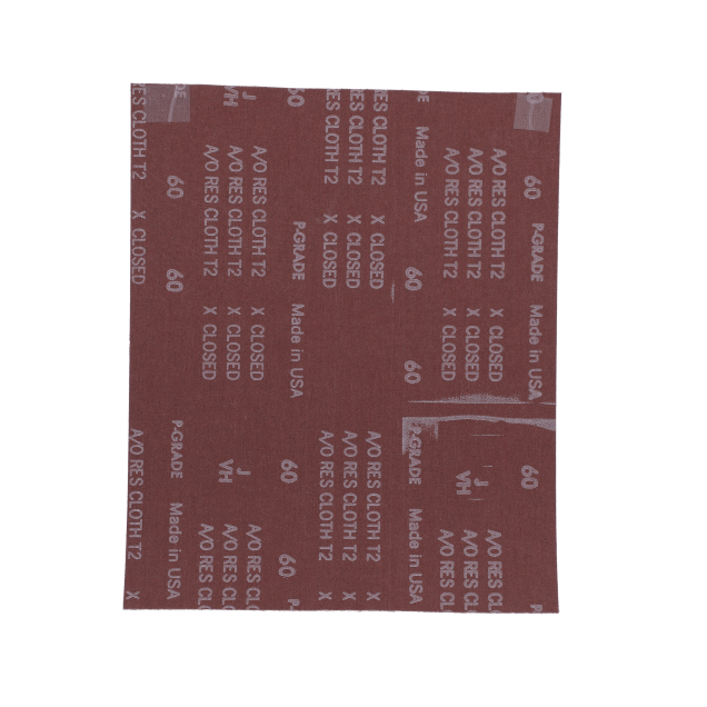 Norton Metalite K224 Aluminum Oxide Cloth Sheet - 9 x 11