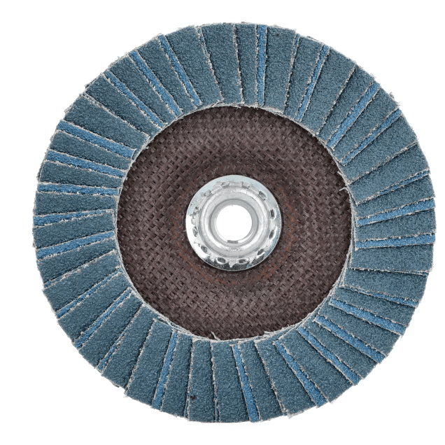 Norton Metal R828 Zirconia Alumina Flap Disc - Type 27 Fiberglass Back
