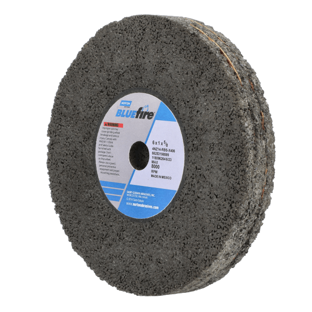 Norton BlueFire Portable Snagging Wheel - Type 01 Straight