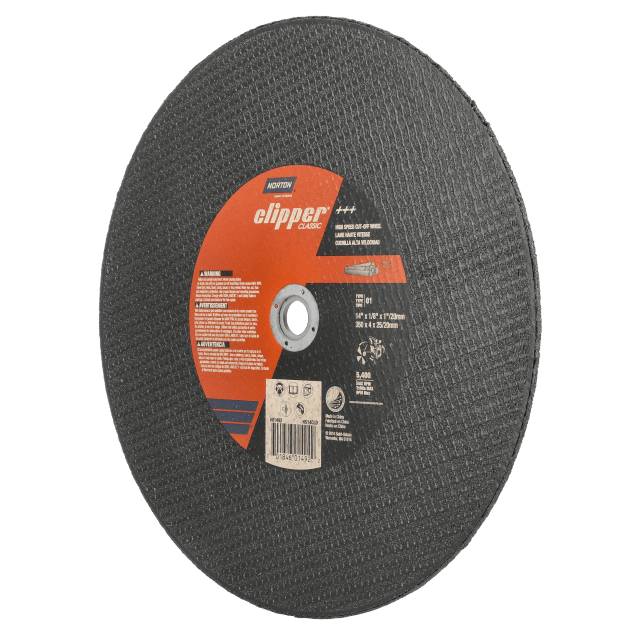 Norton Clipper Classic High-Speed Saw Cut-off Wheel - Type 01 -14 X1 8 X 120 mm