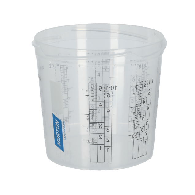 Norton Vented Paint Cup System- 300ml Cup - Pack 0f 100