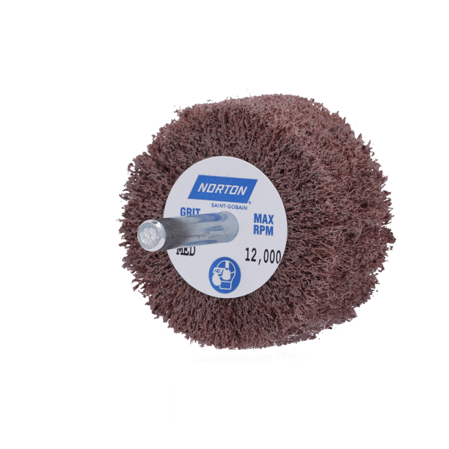 Norton Aluminum Oxide Non-Woven Flap Wheel - Medium
