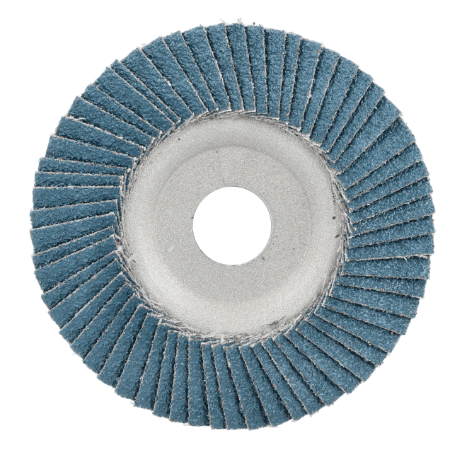 Norton BlueFire Zirconia Alumina Flap Disc - Type 29 Aluminum Backing Plate
