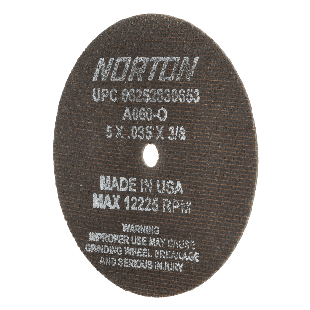 Norton  Aluminum Oxide Small Diameter Reinforced Cut-off Wheel