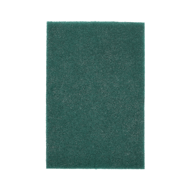 Norton Bear-tex Non-Woven Hand Pad - 6 x 9 - Green Scouring Pad - Very-Fine Aluminum Oxide Hand Pads