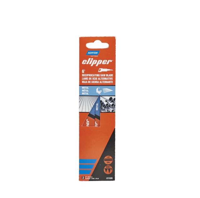 Norton Clipper Reciprocating Saw Blade for Metal