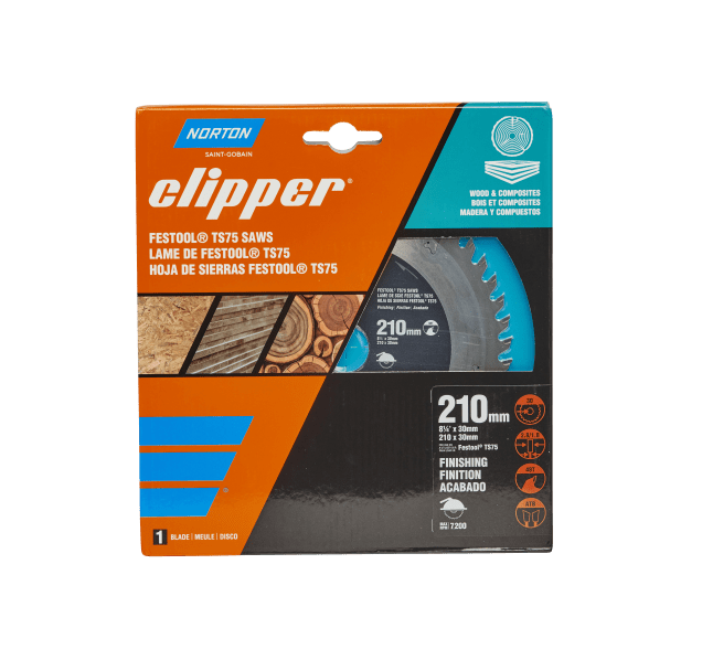 Norton Clipper Wood & Composite Blade for Festool TS75 Saws