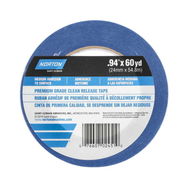 Norton Premium Grade Clean Release Tape - .94" X 60 Yd. Roll