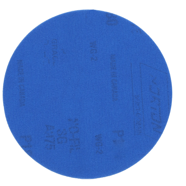 Norton Dry Ice No-Fil Ceramic Alumina Hook & Loop Paper Disc - 500 Grit