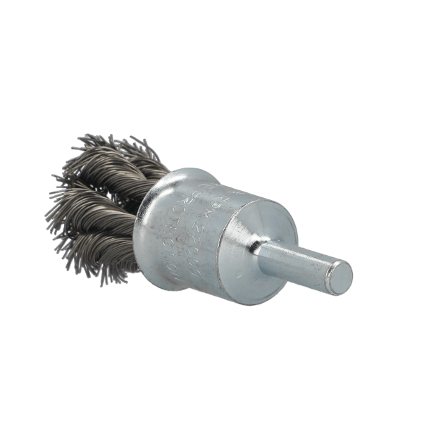 Norton By Norton Twist Knot Wire End Brush - 3/4" - Stainless Steel