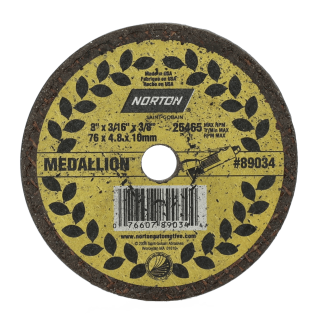 Norton Medallion Small Diameter Cut-Off Wheel
