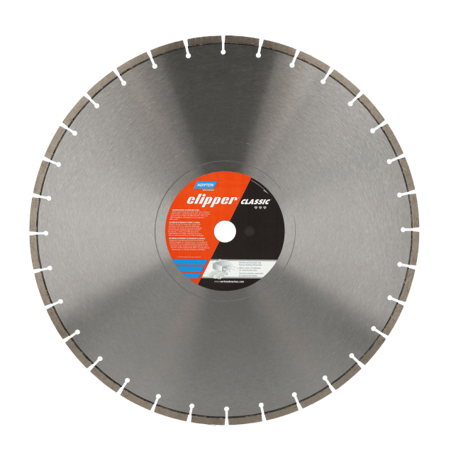 Norton Clipper Classic Diamond Blade - Reinforced Concrete and Harder Building Materials