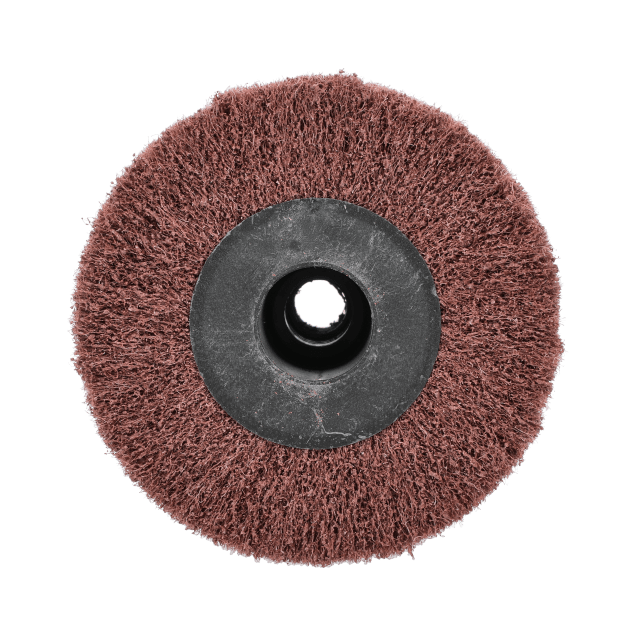Norton Bear-Tex Satinex Aluminum Oxide Non-Woven Flap Wheel - Coarse Grit
