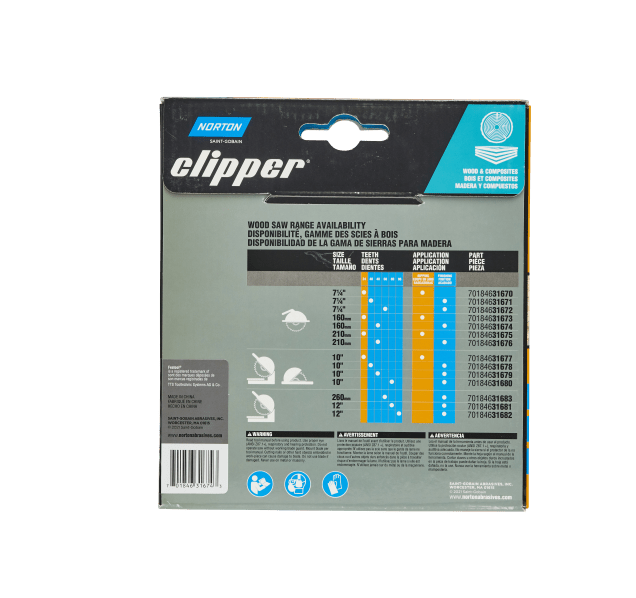 Norton Clipper Wood & Composite Blade for Festool TS55 Saws