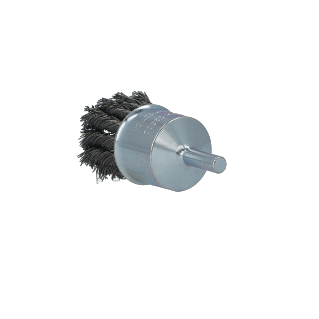 Norton By Norton Carbon Steel Knot Wire  End Brush - 1 1/8"