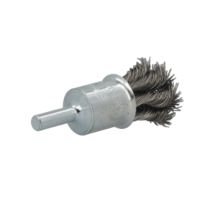 Norton By Norton Twist Knot Wire End Brush - 3/4" - Stainless Steel