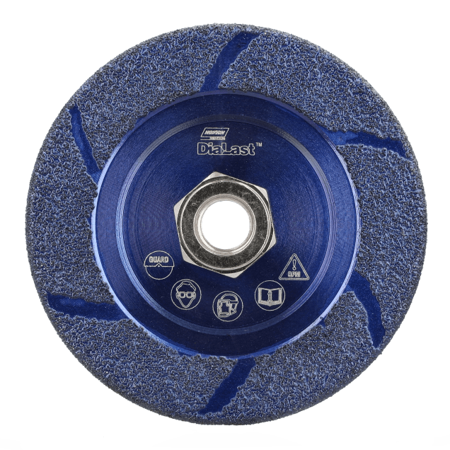 Norton DiaLast Right Cut Small Diameter Cut-Off Wheel - 4-1 2 x1 4 x5 8-11