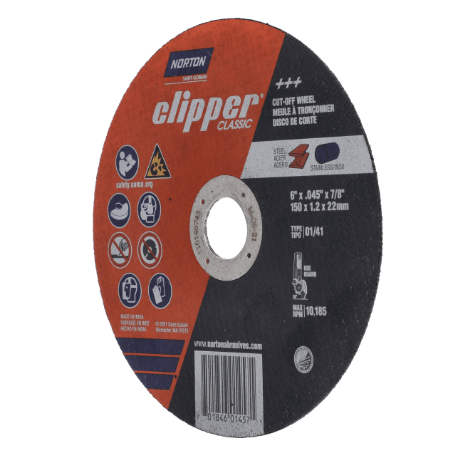 Norton Clipper Classic Right Angle Cut-off Wheel - Type 01
