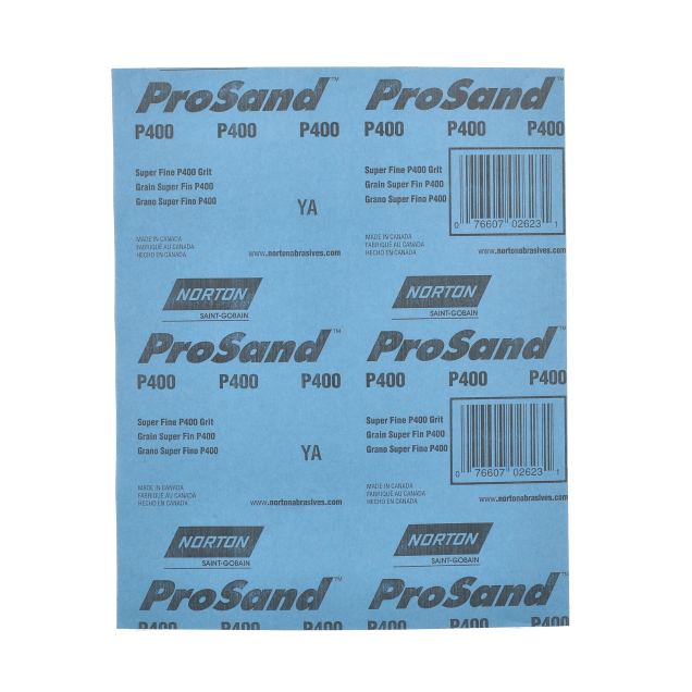 Norton ProSand 9x11 Sandpaper Sheet - P400