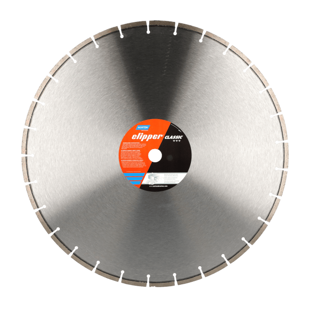 Norton Clipper Classic Diamond Blade - Reinforced Concrete and Harder Building Materials
