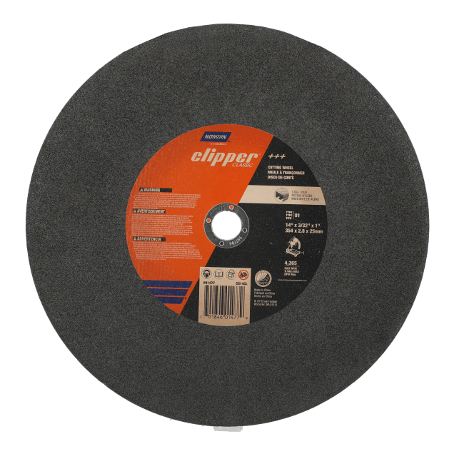 Norton Clipper Classic Chop Saw Wheels - Type 01 Cut-off