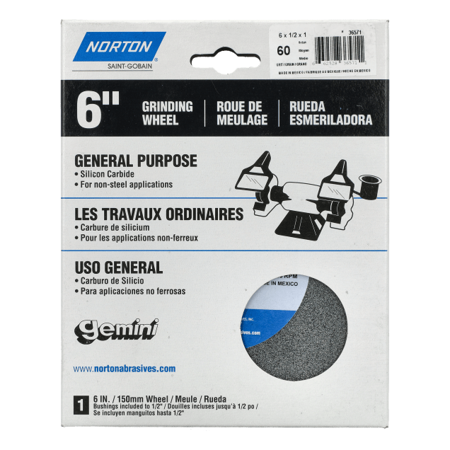 Norton Gemini 39C Type 01 Bench and Pedestal Wheel | Norton