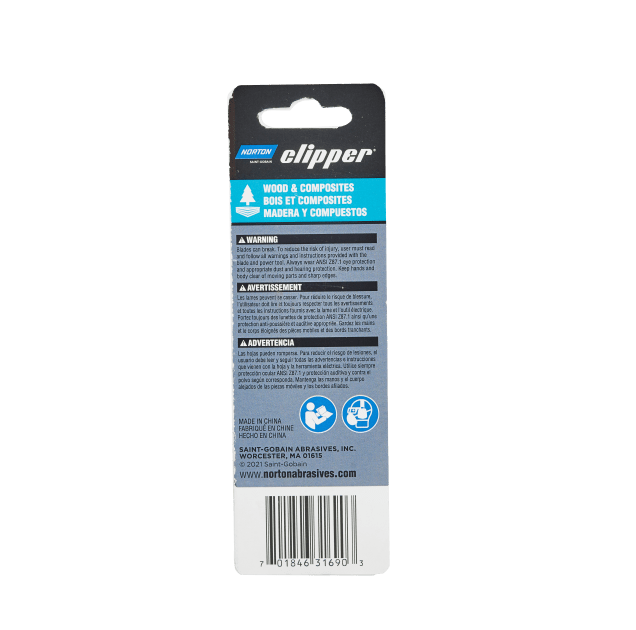 Norton Clipper Jig Saw Blade for Wood and Composites