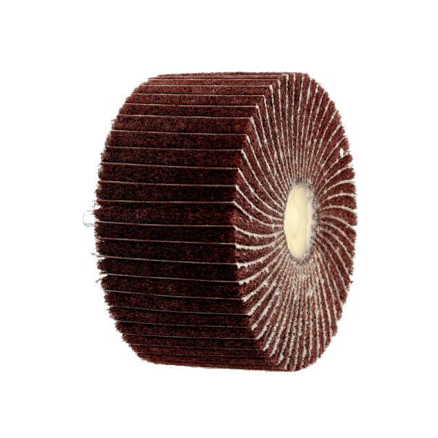 Merit A/O Interleaf Flap Wheels - with 1/4” Steel Shank - Fine Grit