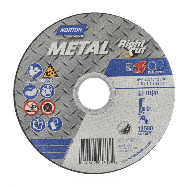 Norton Metal RightCut Small Diameter Cut-off Wheel - Type 01/41