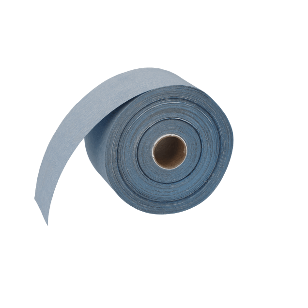 Norton Dry Ice No-Fil Ceramic Alumina PSA Paper Rolls - 2 3/4 " x 45 YD - P400
