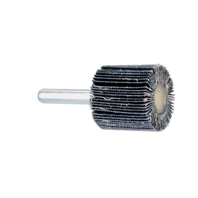 Norton Merit 1 x 1 In. 1/4 Shank Mini Flap Wheel Zirconia Alumina