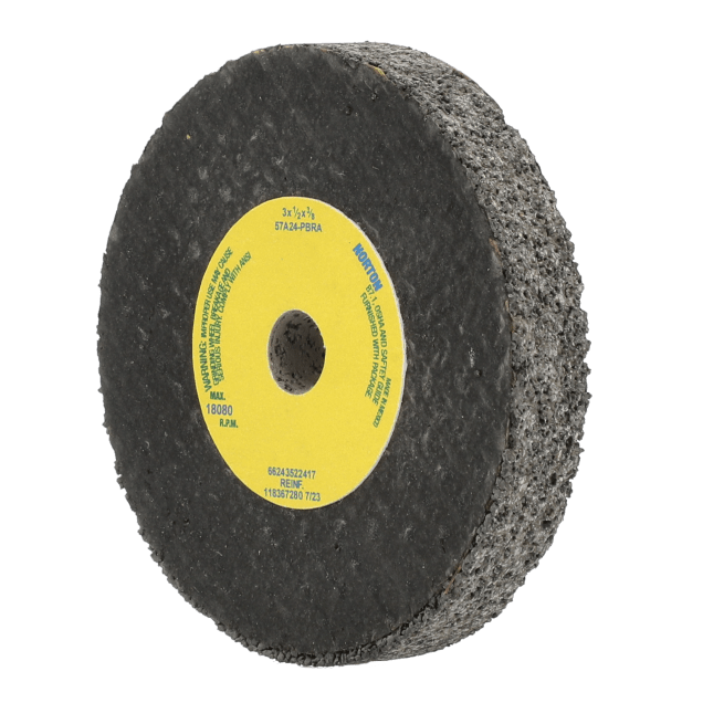 Norton Gemini Portable Snagging Wheel - Type 01 Straight