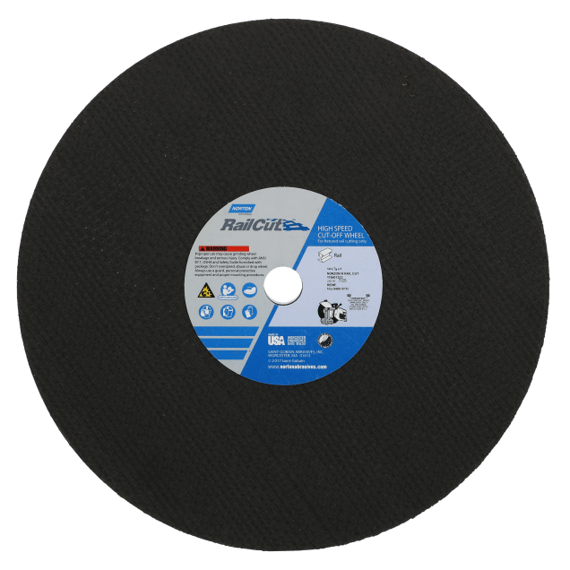 Norton RailCut NorZon III Reinforced Rail Cut-Off Wheel