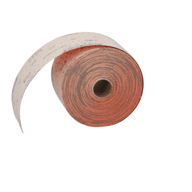 Norton Blaze Multi-Air Cyclonic Paper Perforated H&L Vacuum Roll - 2-3/4" x 13 yd - P80