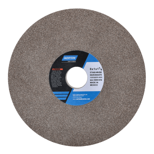 Norton 57A Aluminum Oxide Toolroom Wheel - Type 01