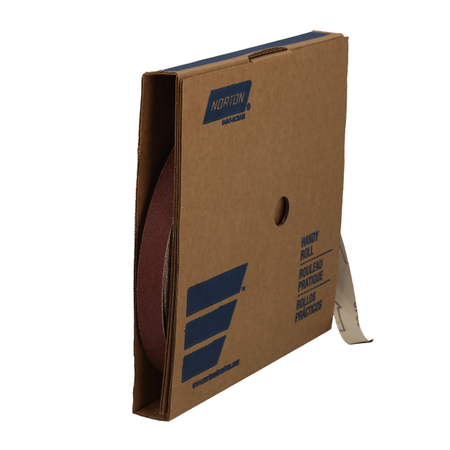 Norton Aluminum Oxide Cloth Rolls - 1" x 150' - P60