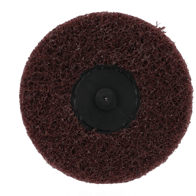 Norton High-Strength Aluminum Oxide Non-Woven Buffing & Polishing Disc - Quick-Change TR Attachment