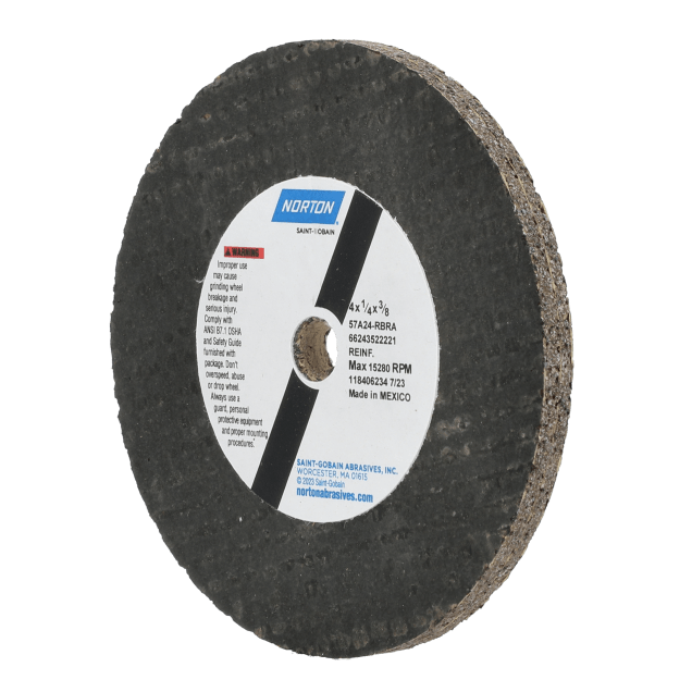 Norton Gemini Portable Snagging Wheel - Type 01 Straight