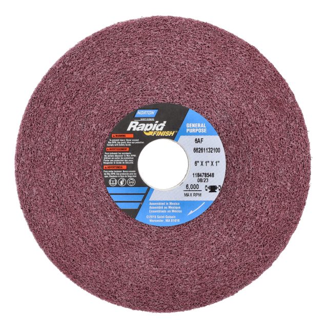 Norton Rapid Finish General Purpose Convolute Wheel
