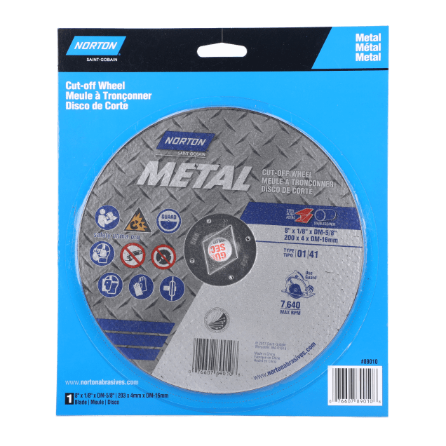 Norton Metal Circular Saw Cut-Off Wheel - Type 01/41