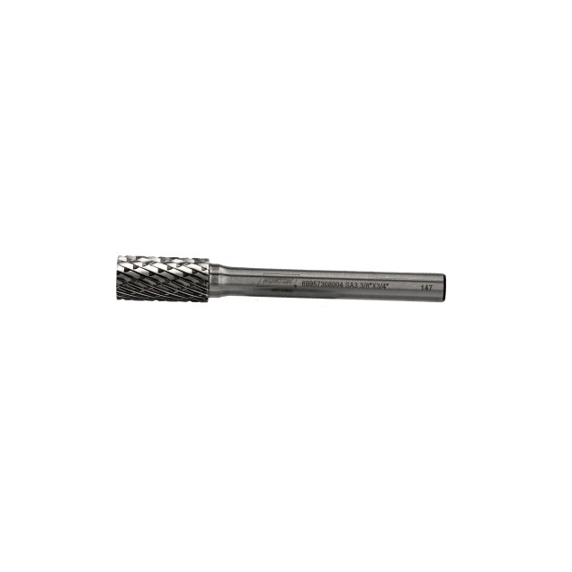 Norton Carbide Burr - Double-Cut Style - SA - Cylindrical without End Cut