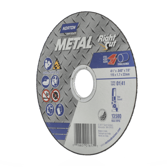 Norton Metal RightCut Small Diameter Cut-off Wheel - Type 01/41