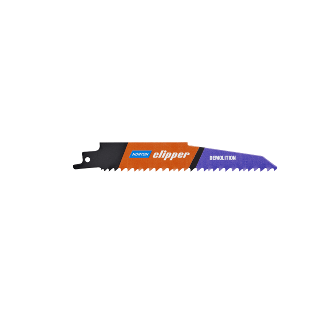 Norton Clipper Reciprocating Saw Blade for Demolition