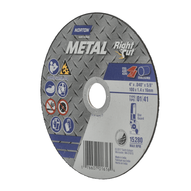Norton Metal RightCut Small Diameter Cut-off Wheel - Type 01/41