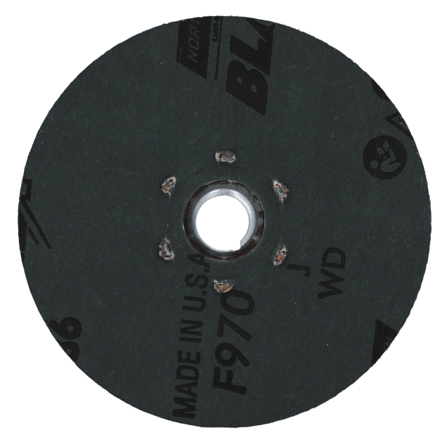 Norton BlazeX F970 Premium Ceramic Alumina Speed-Change Fiber Disc