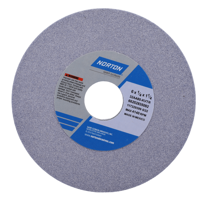 Norton 32AA Aluminum Oxide Toolroom Wheels - Type 01
