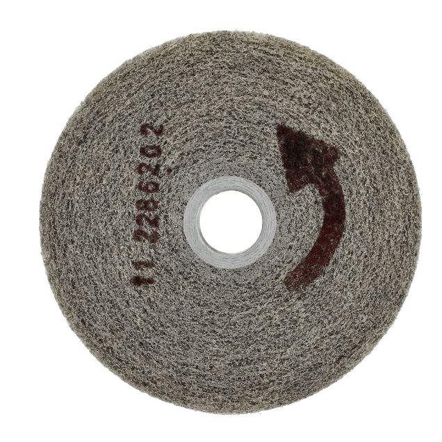 Norton Aluminum Oxide Surface Finishing Non-Woven Convolute Wheel
