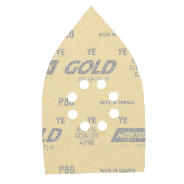 Norton Hook & Loop Detail Sanding Sheets - for Black & Decker Sandstorm and Megamouse